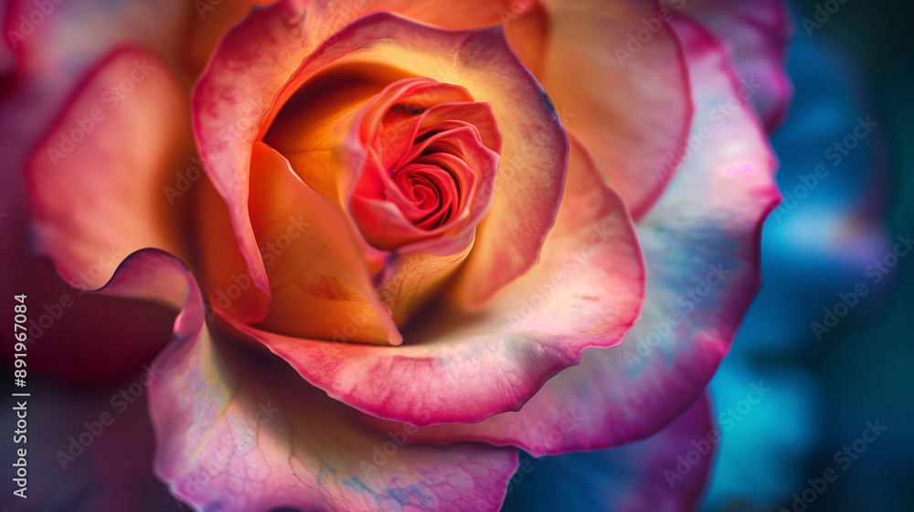 close up of a colorful rose, beautiful wallpaper close up of a colorful rose, beautiful wallpaper