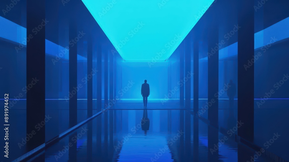 CAD is illustrated with an ultramodern, supernatural scene, with copy space for your specific edits CAD is illustrated with an ultramodern, supernatural scene, with copy space for your specific edits