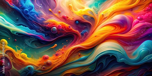Colorful fluid background in Full HD 8K resolution, perfect for abstract designs and presentations, fluid, background, abstract