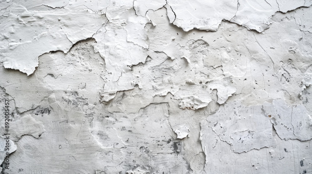 Textured white stucco wall with grey paint Aged worn background with space for text Textured white stucco wall with grey paint Aged worn background with space for text