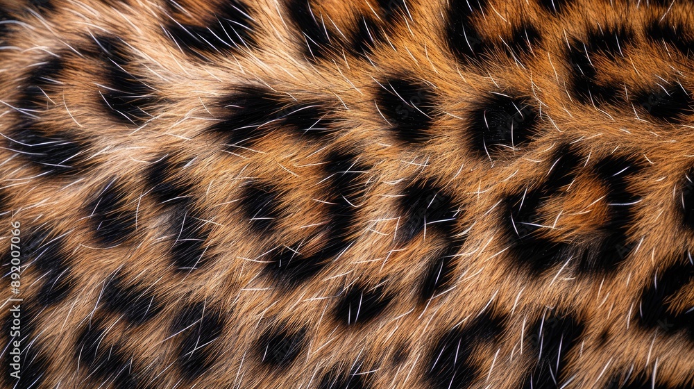 Real leopard fur texture in close up with natural background and text space Real leopard fur texture in close up with natural background and text space