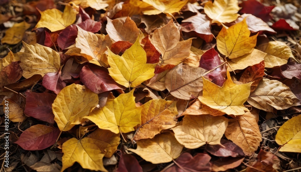 Autumn Leaves on the Ground. Autumn Leaves on the Ground.