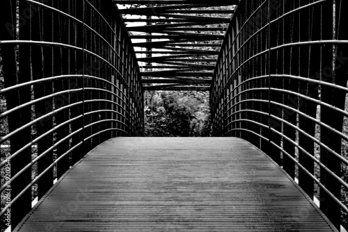 The bridge that leads to nowhere . photo