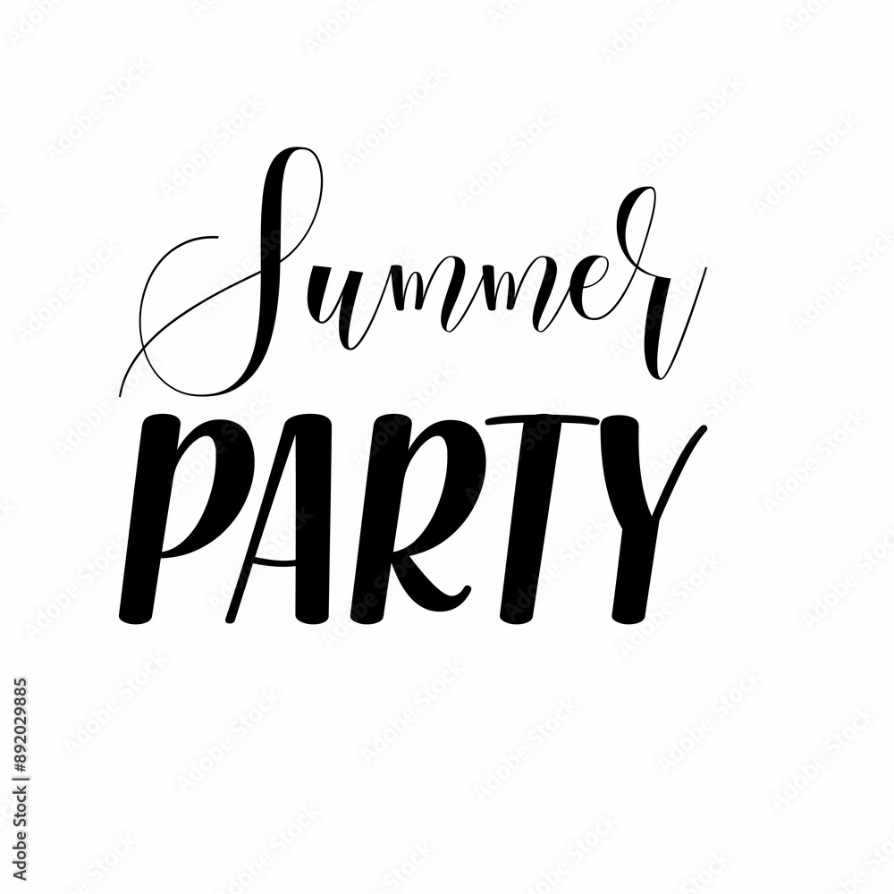 summer party black letter quote summer party black letter quote