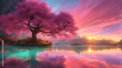 Mystical Abstract Glassmorphism