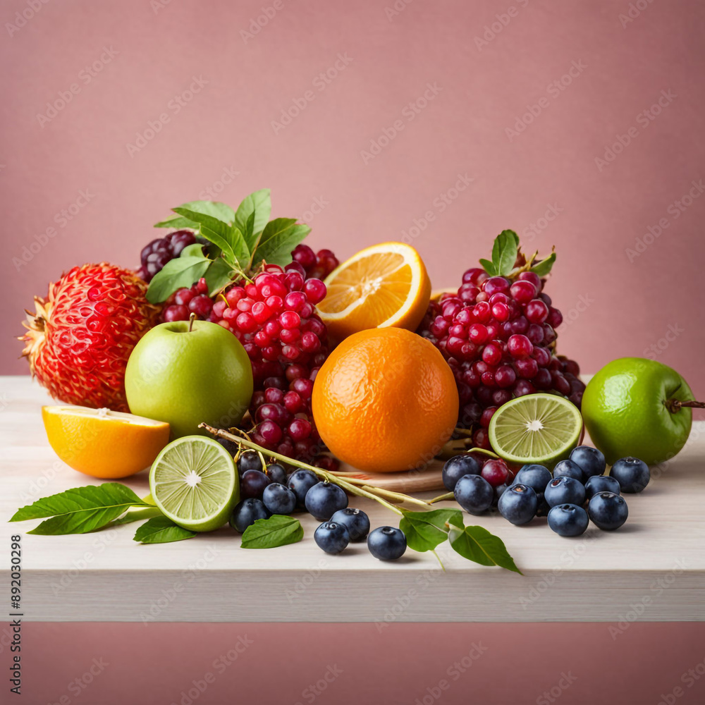 New style of fruits photography with the sets of fruits New style of fruits photography with the sets of fruits
