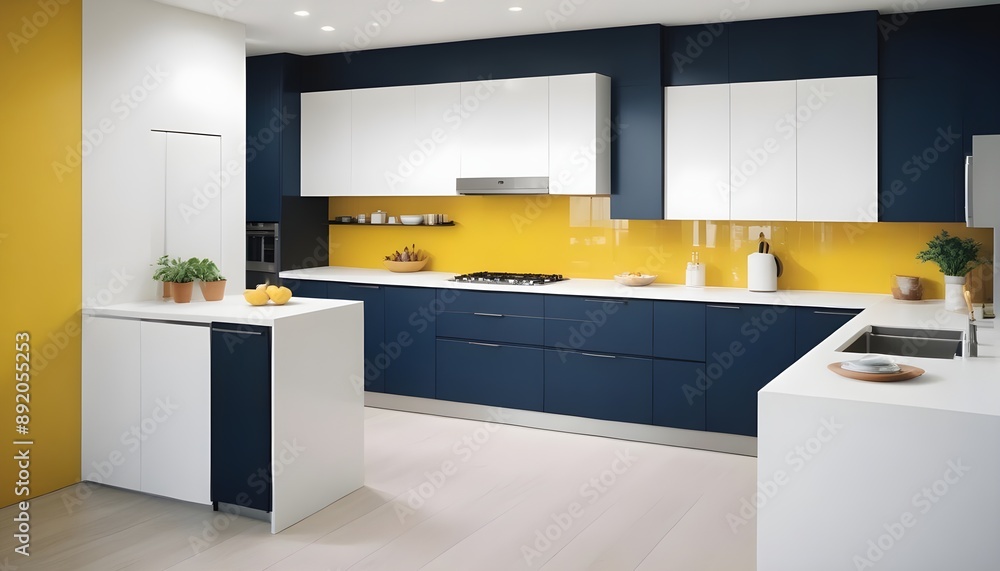 Photo interior modern design room 3d illustration Photo interior modern design room 3d illustration