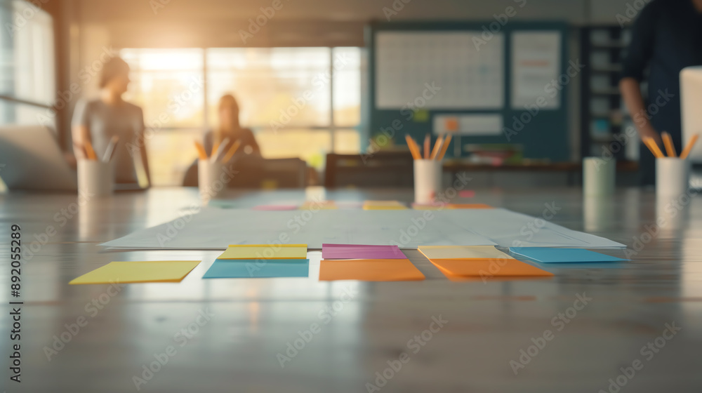 Group of diverse individuals working together on a project Group of diverse individuals working together on a project