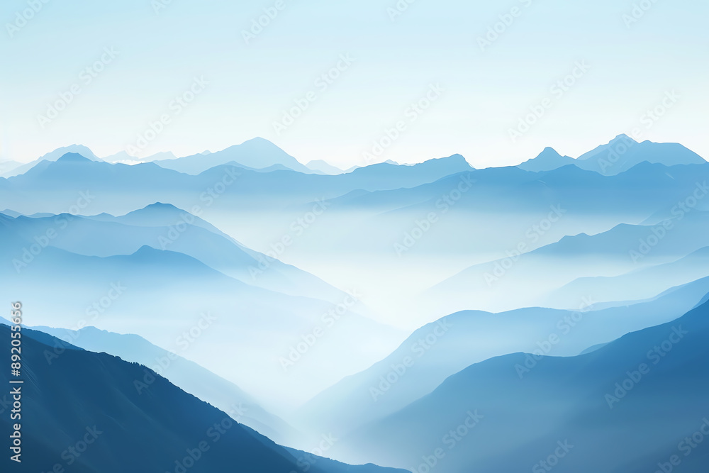 Obraz premium Paragliders soaring above a mountainous landscape