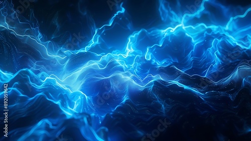 Wallpaper Mural background with lightning Torontodigital.ca