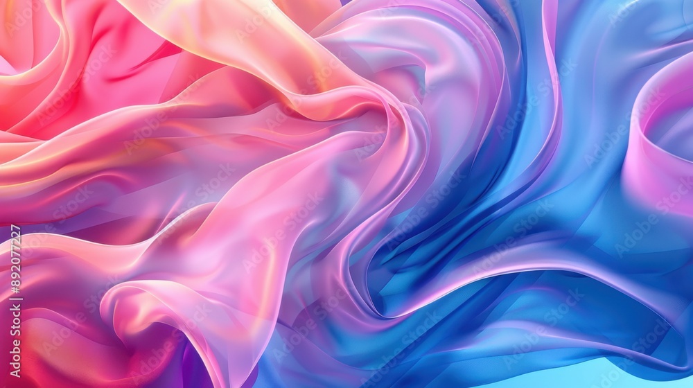 A vibrant, fluid-style abstract composition with swirling pink, blue, and purple colors. A vibrant, fluid-style abstract composition with swirling pink, blue, and purple colors.