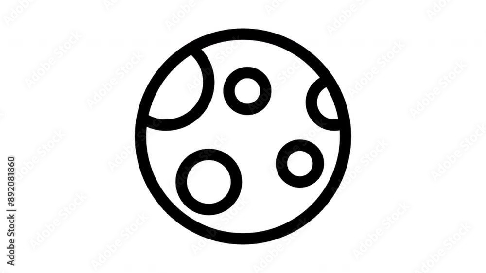 Cookie icon animation - Bakery icon symbol motion design Cookie icon animation - Bakery icon symbol motion design