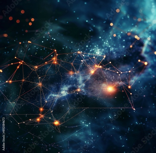 Crypto Constellations: A Stellar Abstraction of Blockchain Nodes and Transactions in the Cosmic Financial Sphere photo