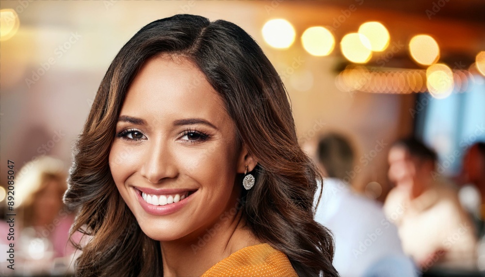 Obraz premium woman smiling