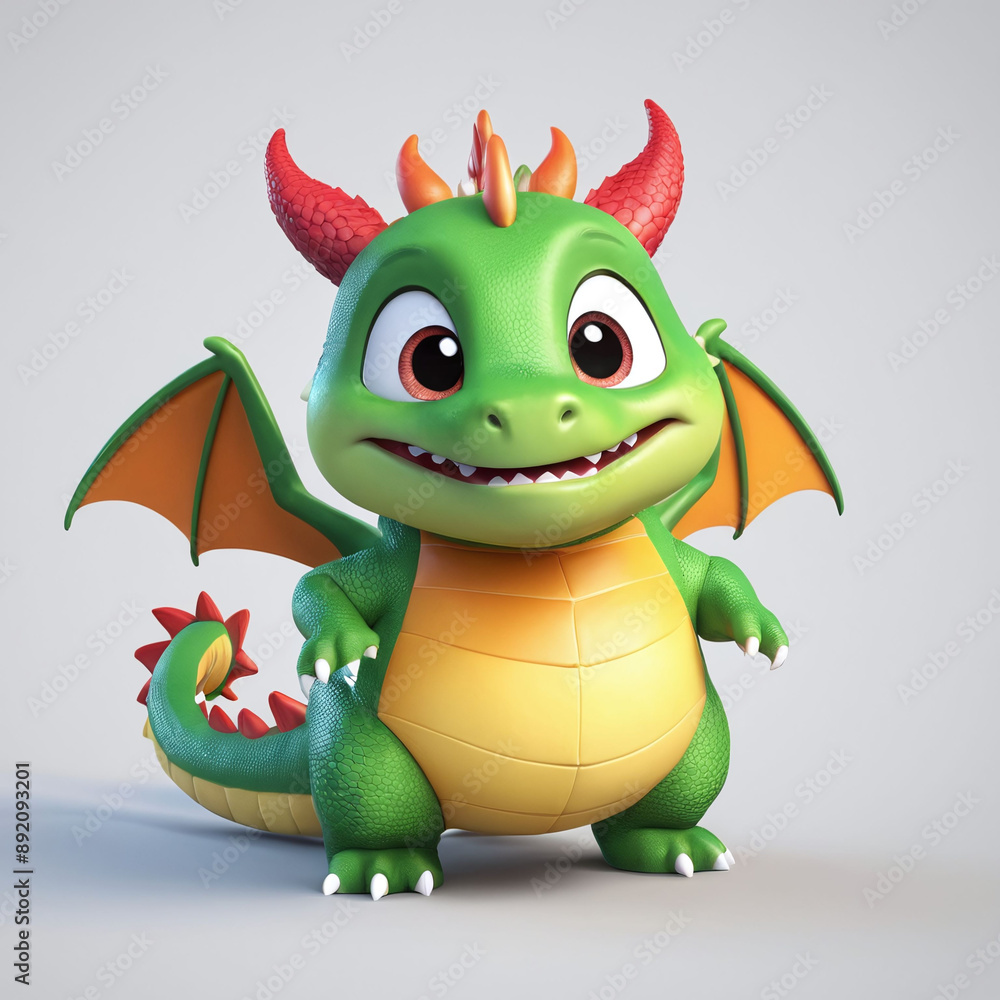 cute adorable fat chubby 3D dragon character with wings, mythology cute animal simple 3D render cute adorable fat chubby 3D dragon character with wings, mythology cute animal simple 3D render