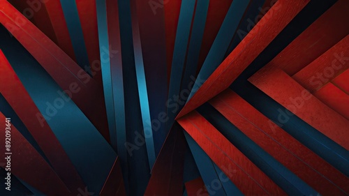 Wallpaper Mural red abstract background geometric lines pattern modern generate ai Torontodigital.ca