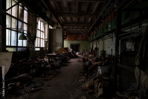 old abandoned factory