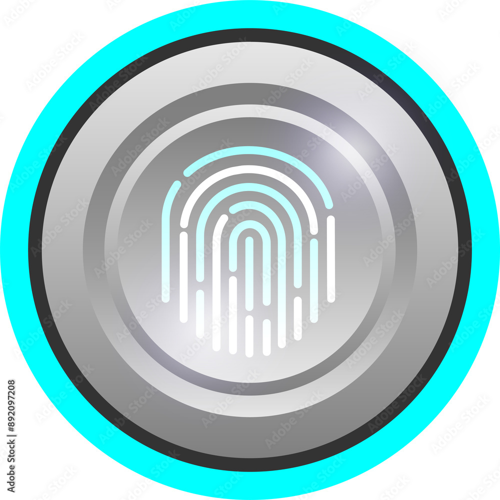 Fingerprint scanning on digital button. Biometric cyber security and data protection technology against digital crime, security system innovation technology. PNG. Fingerprint scanning on digital button. Biometric cyber security and data protection technology against digital crime, security system innovation technology. PNG.