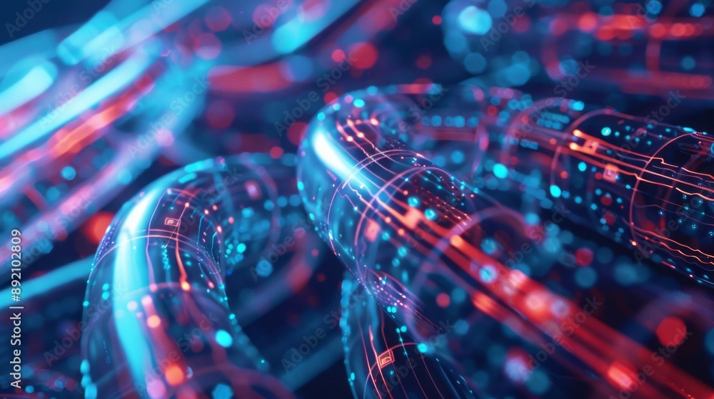 data cables transferring information hologram data cables transferring information hologram