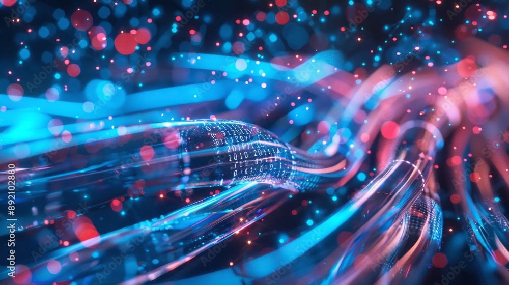 data cables transferring information hologram data cables transferring information hologram