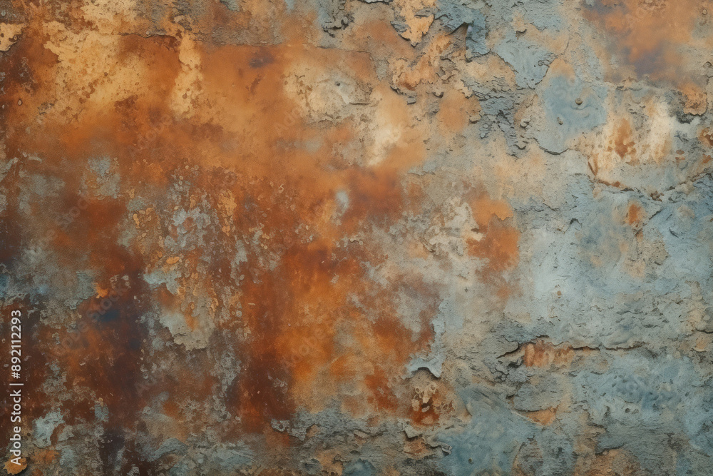 Processed collage of old rusty metal sheet texture in daylight. Background for banner Processed collage of old rusty metal sheet texture in daylight. Background for banner