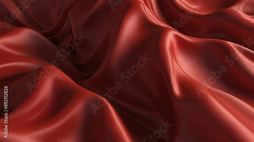 red silk background