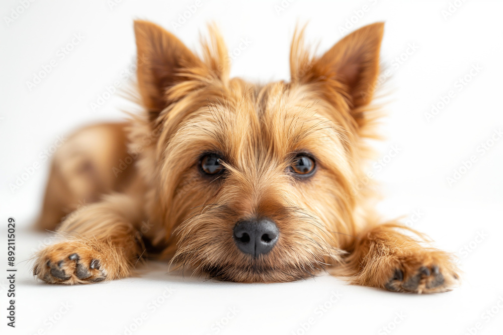 Glowing Eyes and Round Nose: Cute Faces of Small Dogs. generated by AI Glowing Eyes and Round Nose: Cute Faces of Small Dogs. generated by AI