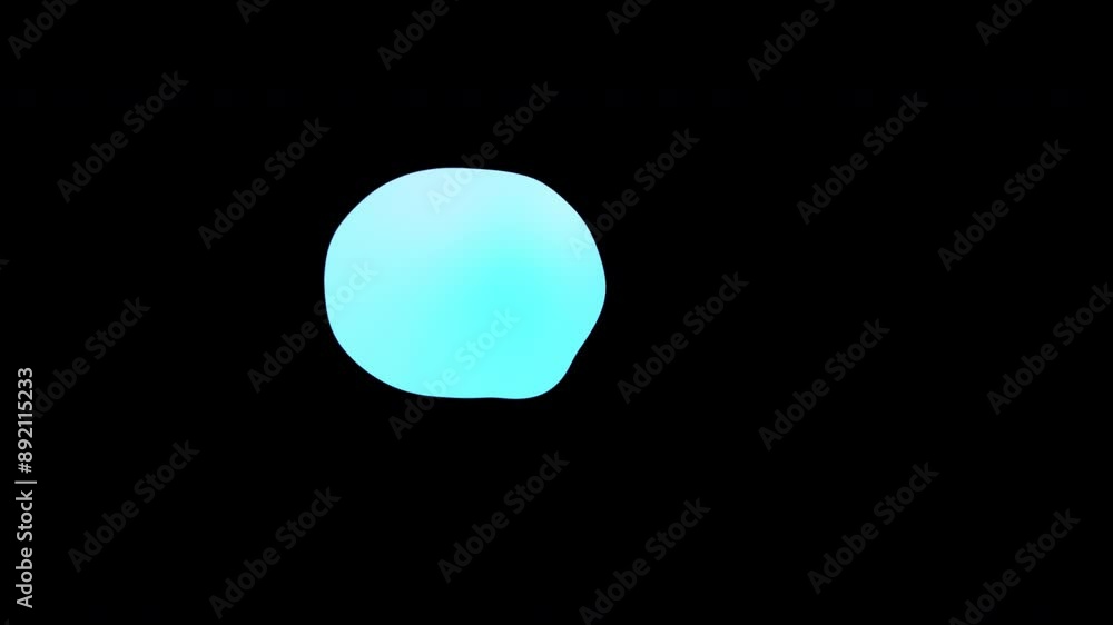 Abstract blue liquid blob, slow motion on graphic motion, seamless loop on 3D template isolated on black background. Idea for wallpaper, template, banner, backdrop etc., Abstract blue liquid blob, slow motion on graphic motion, seamless loop on 3D template isolated on black background. Idea for wallpaper, template, banner, backdrop etc.,