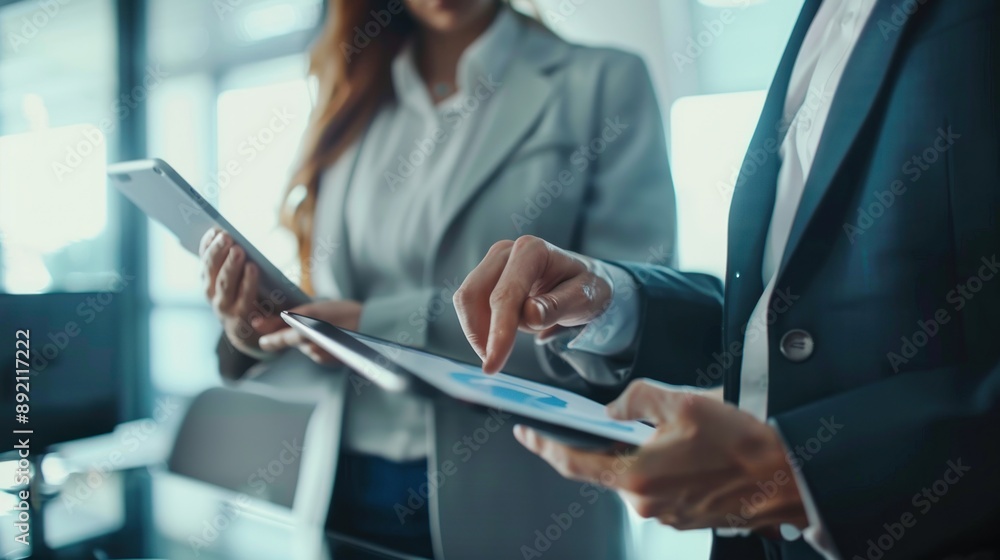 Business Discussion Analyzing Investment and Marketing. generative AI Business Discussion Analyzing Investment and Marketing. generative AI