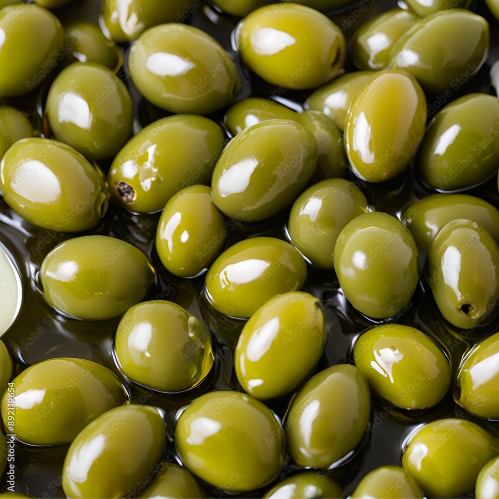 green olives background oil green olives background oil