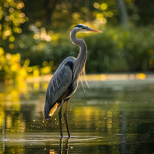 Wallpaper Mural great blue heron ardea cinerea Torontodigital.ca