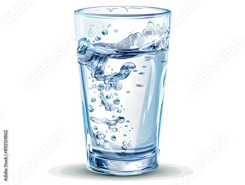 glass of water