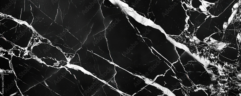 Close-up of marble texture showcasing intricate veining in black and white, providing a luxurious feel Perfect for digital projects, websites, and print materials, High-quality, isolated with ample Close-up of marble texture showcasing intricate veining in black and white, providing a luxurious feel Perfect for digital projects, websites, and print materials, High-quality, isolated with ample