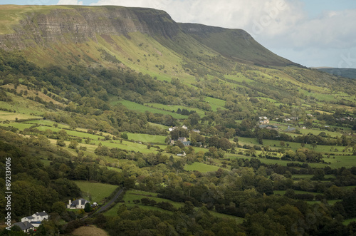 Glenariff in County Antrim, Northern Ireland  photo