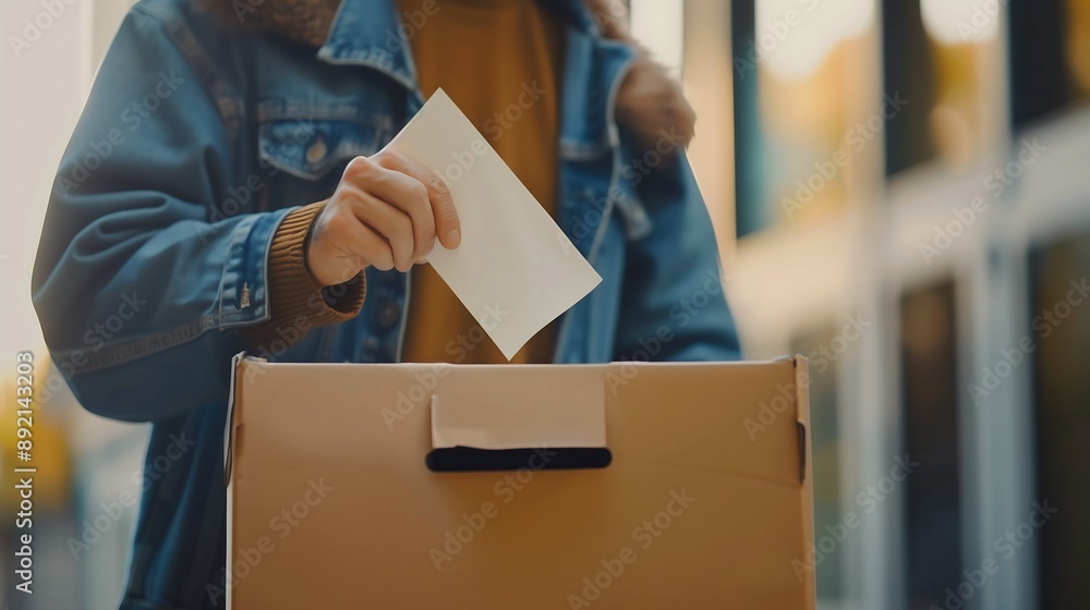 Casting a Ballot Casting a Ballot