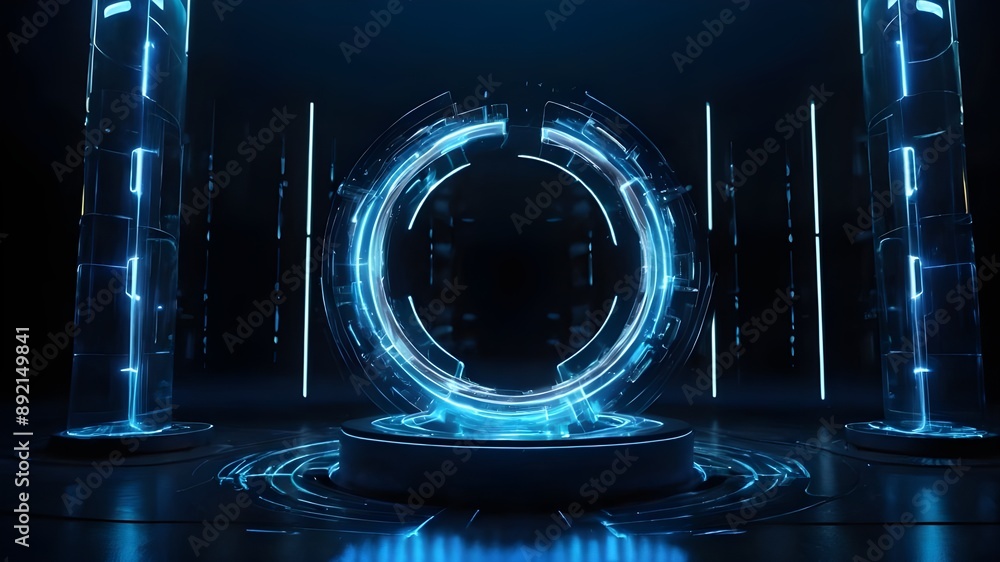 glowing neon light glowing neon light