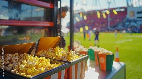Popcorn at the Stadium