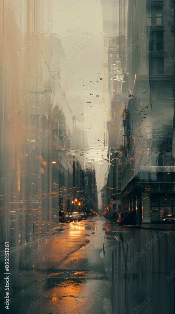 Pixelated Landscape: The Visual Effects of Excessive Image Compression