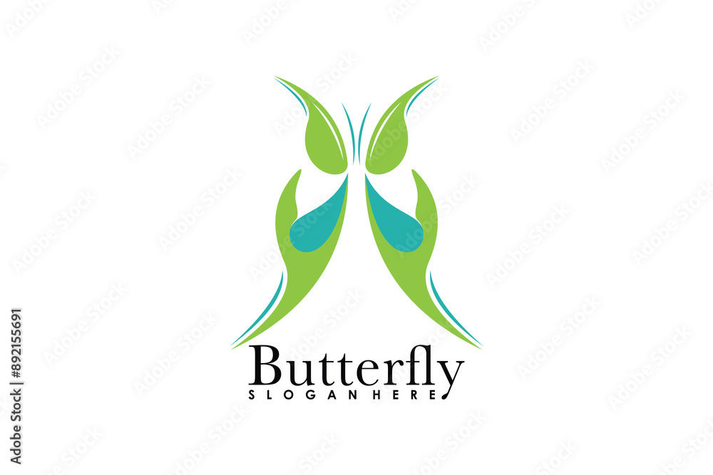 butterfly wing design with modern concept butterfly wing design with modern concept