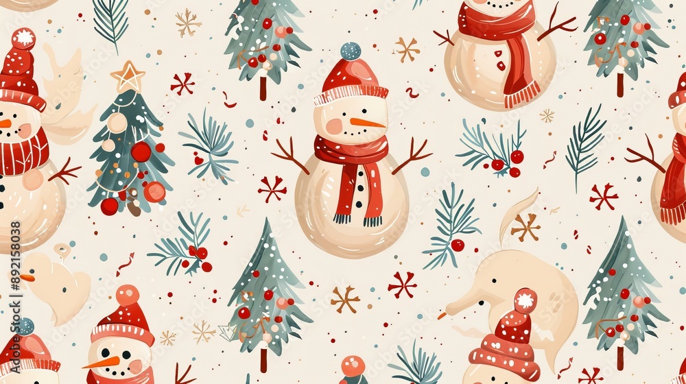 Winter Wonderland Pattern Winter Wonderland Pattern