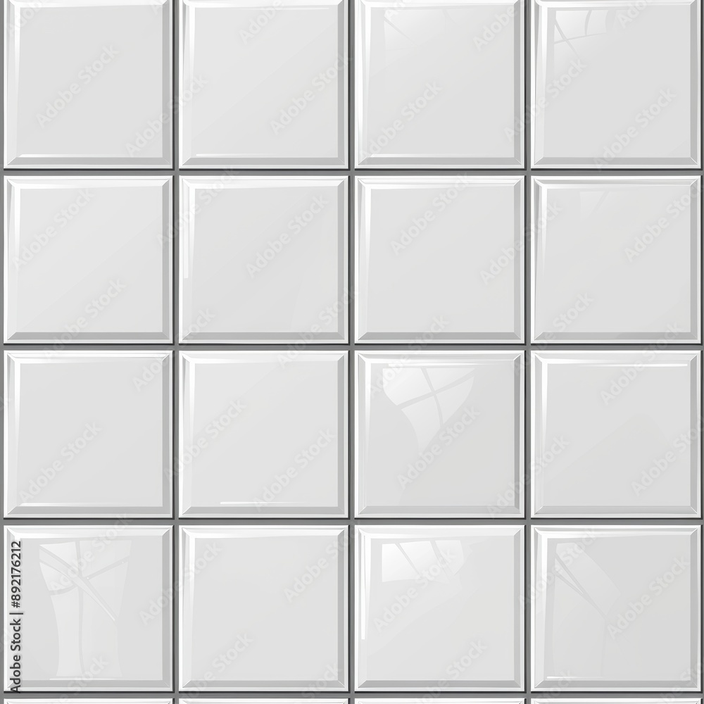 A white tile floor with a clean, modern look. The tiles are square and white, and they are arranged in a grid pattern. The floor appears to be made of ceramic or porcelain A white tile floor with a clean, modern look. The tiles are square and white, and they are arranged in a grid pattern. The floor appears to be made of ceramic or porcelain