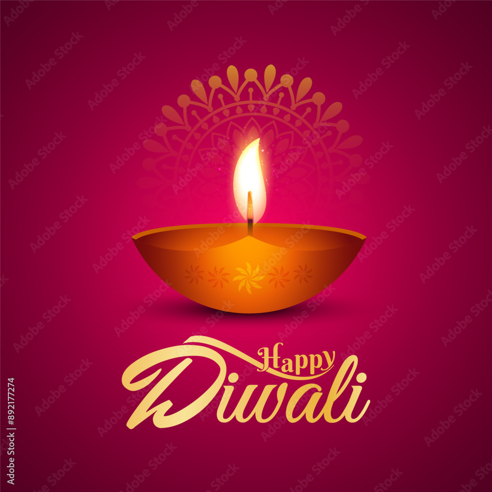 Happy Diwali festival celebration greeting card Happy Diwali festival celebration greeting card