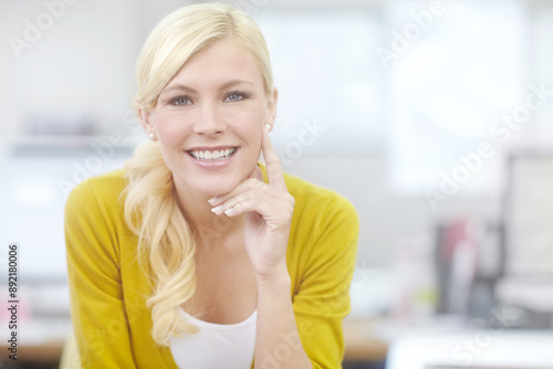 Business, office and smile portrait with secretary, administration and creative agency with receptionist career. Happy, company employee and professional in workplace, confident and startup job Free Download Business, office and smile portrait with secretary, administration and creative agency with receptionist career. Happy, company employee and professional in workplace, confident and startup job - GFXLoad