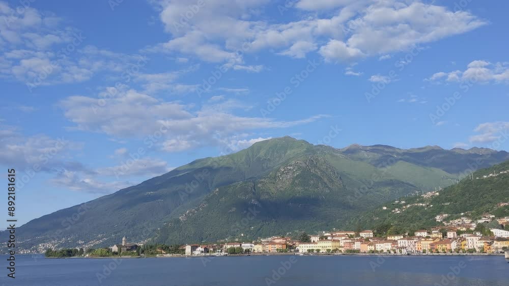 A view of Lake Como from Gravedona A view of Lake Como from Gravedona