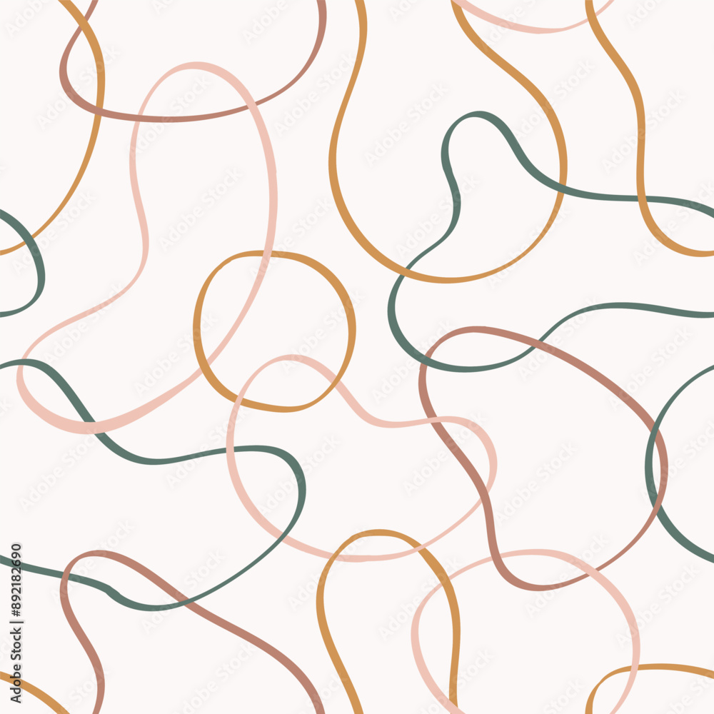 Stripes and circles seamless pattern. Abstract stylish seamless texture. Vector line art background for fabric design or wrapping paper. Stripes and circles seamless pattern. Abstract stylish seamless texture. Vector line art background for fabric design or wrapping paper.