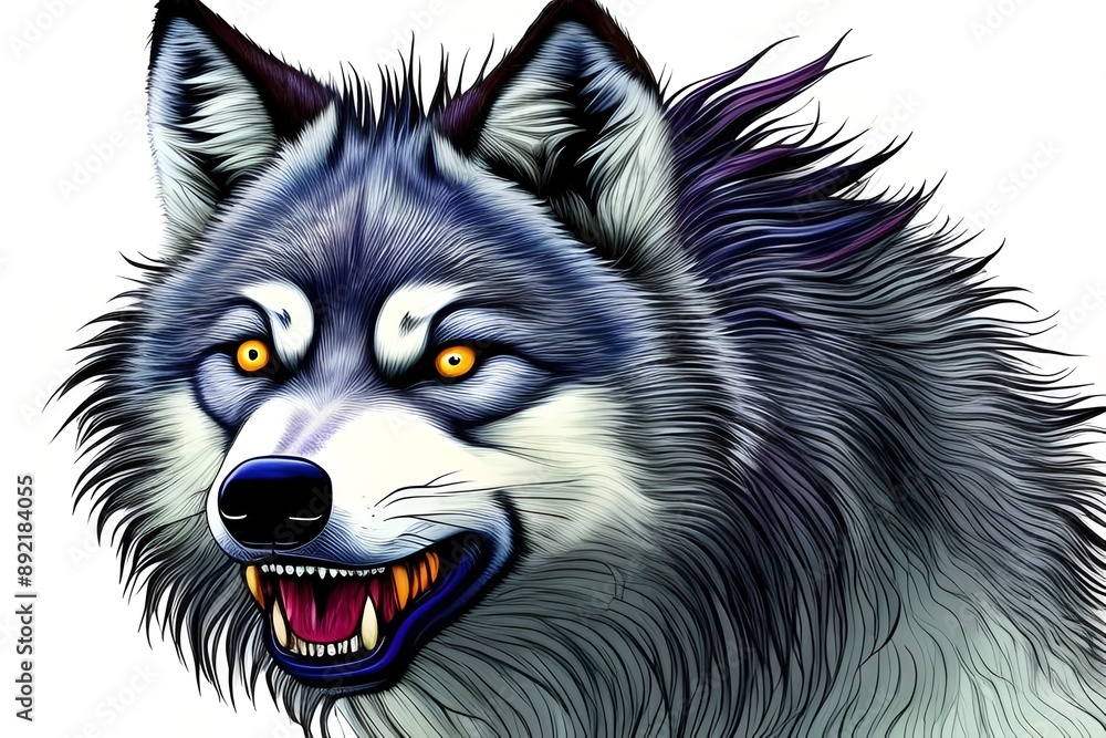 an illustration of a wolf, predator, wildlife, nature, forest, gray, fierce, animal, lupine, carnivore, fur, eyes, snout, teeth, paw, howl, pack, wild, silhouette, majestic, fur texture, animal art an illustration of a wolf, predator, wildlife, nature, forest, gray, fierce, animal, lupine, carnivore, fur, eyes, snout, teeth, paw, howl, pack, wild, silhouette, majestic, fur texture, animal art