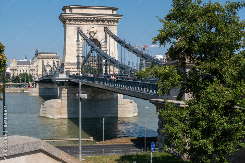 Most łańcuchowy w Budapeszcie