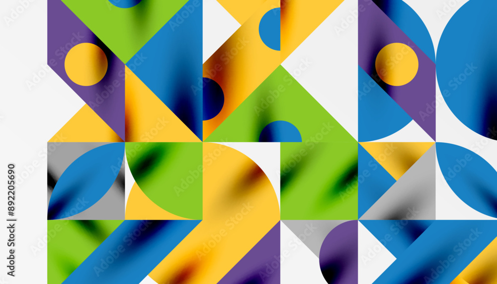 Neo memphis geometric pattern with circles, squares and lines. Pop art abstract background for covers, banners, flyers and posters and other templates Neo memphis geometric pattern with circles, squares and lines. Pop art abstract background for covers, banners, flyers and posters and other templates