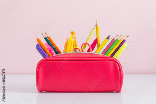 Cuadro en lienzo Back to school concept