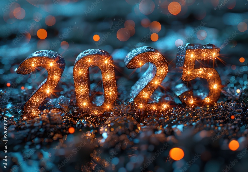 Sparkling 2025 New Year Celebration Sparkling 2025 New Year Celebration